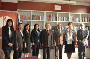 莫斯科国立大学副董事长访问我